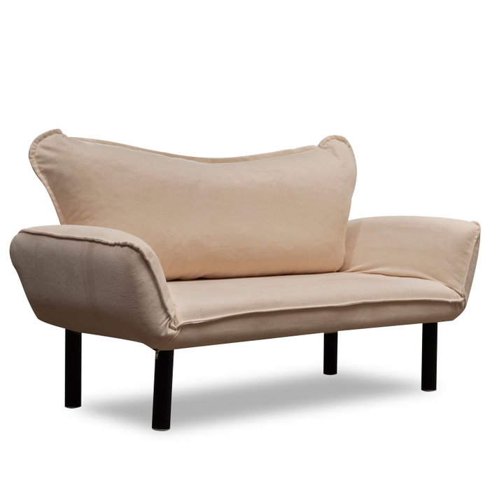 Atelier Del Sofa Chatto - Sofá-Cama de 2 Plazas Crema
